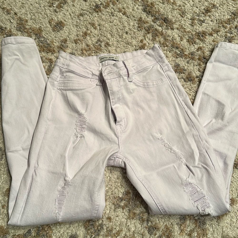 White jeans that are like new never worn just tried on